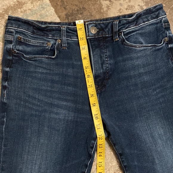 Men’s- EXPRESS Dark Washed Skinny Jeans (34x34) - Picture 4 of 8